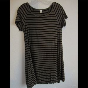 Striped T-Shirt Dress